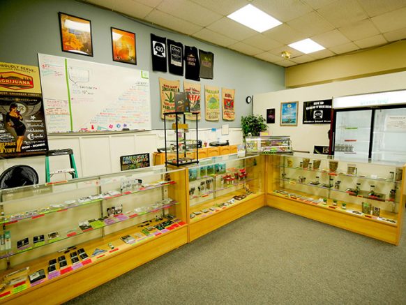 Cabinets | Pot Shop Bellingham | Marijuana Dispensary | Cannabis Store | Green Leaf Recreational