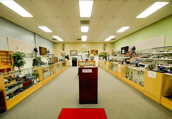 Interior | Pot Shop Bellingham | Marijuana Dispensary | Cannabis Store | Green Leaf Recreational
